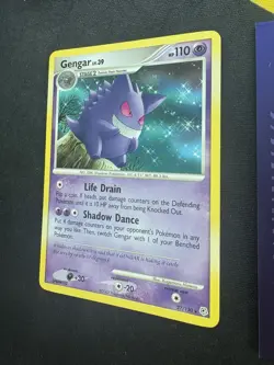Pokemon Card Gengar 27/130 Diamond & Pearl Non Holo Rare 028💎NM LP +💎 - Image 4