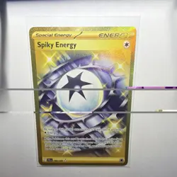 Pokemon Spiky Energy 190/159 Sv09: Journey Together Hyper Rare Holo Card - Image 1
