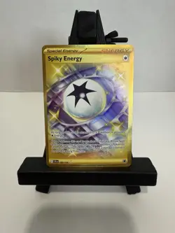 Pokemon TCG Spiky Energy Gold Rare Foil 190/159 Sv09 Journey Together - Image 1