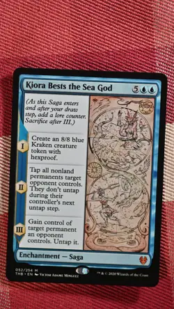 Kiora Bests the Sea God Theros Beyond Death Regular MTG Mythic - Image 1