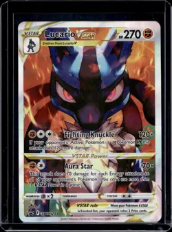 Pokemon SWSH: Sword & Shield Promo Cards Lucario VSTAR SWSH291 - Image 1