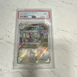 Pokemon Machoke 177/165 Sv: Scarlet & Violet 151 Holo Illustration Rare PSA 9 - Image 1