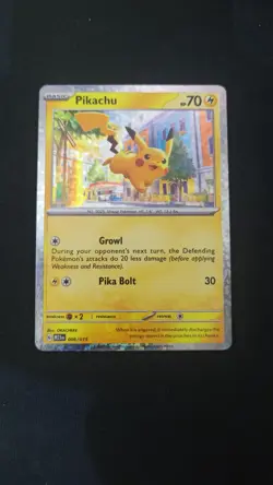 Pikachu 006/015 Holo McDonald's Promos 2023 Pokemon Card - Image 1
