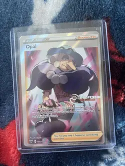 Pokemon Professor Programmed Stamped Trainer Opal - Image 2