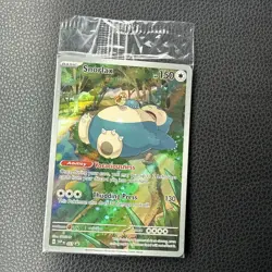Snorlax SVP EN 051 Black Star Promo Scarlet & Violet Pokemon 151 Card - SEALED - Image 1