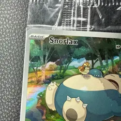 Snorlax SVP EN 051 Black Star Promo Scarlet & Violet Pokemon 151 Card - SEALED - Image 3