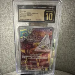 The Pokemon Company Drowzee CGC Pristine 10 Violet ex Art Rare 086/078 Japanese - Image 1