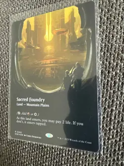 MTG - Sacred Foundry - Edge of Eternities - R 0282 Land, FOIL - Image 2