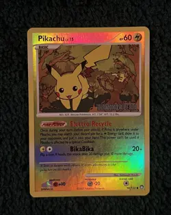Pokemon Pikachu 94/123 Diamond and Pearl Burger King Stamped Reverse Holo - Image 1
