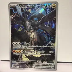 Pokemon TCG N’s Zekrom #031 Black Star Promo Full Art Ascended Heroes Promo MINT - Image 3