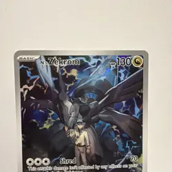 Pokemon TCG N’s Zekrom #031 Black Star Promo Full Art Ascended Heroes Promo MINT - Image 4