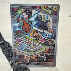Pokemon TCG Rotom 197/182 Sv10: Destined Rivals Holo Illustration Rare - Image 1