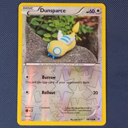 Dunsparce 68/108 - Roaring Skies - Common Reverse Holo Pokemon Card - NM - Image 1
