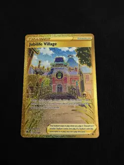 Jubilife Village Secret Gold 212/189 Pokemon Astral Radiance Nm - Image 1