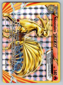 Ninetales BREAK - Evolutions - - BREAK Rare - 16/108 - Pokemon - - NM - Image 2