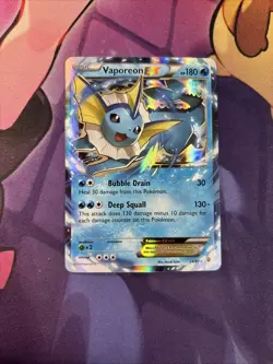 Vaporeon EX 24/83 Holo Rare EX Generations Pokemon VLP - Image 1