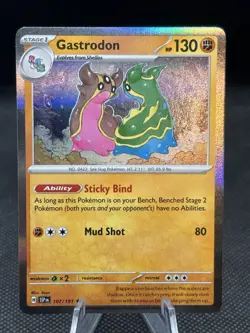 Gastrodon 107/191 Holo Rare Surging Sparks Pokemon TCG - Image 1