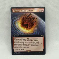 MTG - Ultimate Magic: Meteor (Extended Art) Commander: Final Fantasy Regular NM - Image 1