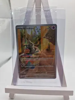 Pokemon TCG Mimikyu 075 Promo Paldean Fates Sealed - Image 1