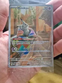 Pokemon TCG Mimikyu 075 Promo Paldean Fates Sealed - Image 4