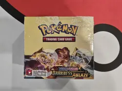 Pokemon Sword and Shield Darkness Ablaze Booster Box Sealed - Image 1