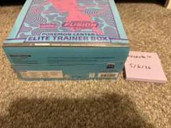 Pokemon TCG Fusion Strike Pokemon Center Elite Trainer Box ETB Sealed - Image 5