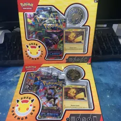 Lot Of (2) Pokemon TCG Pokemon Day 2026 Collection Box 🔥 Sealed! - Image 3