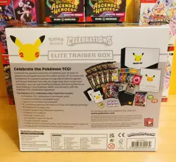 🔥2021 Factory Sealed Pokemon TCG: 25th Anniversary Celebrations ETB! New!🔥 - Image 3