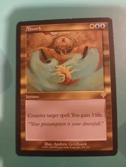 Mtg Absorb Invasion Regular - Image 1