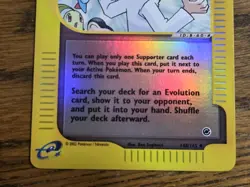 Pokemon Expedition #148/165 Reverse Holo Professor Elms Training Method*No Play - Image 3