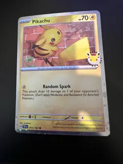Pikachu TEF 051/162 Pokemon Day 2026 Holo Promo English Pokemon TCG - Image 1