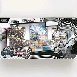 Pokemon Black Bolt/White Flare Heavy Hitters UNOVA Premium Collection COSTCO NEW - Image 3