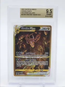 GIRATINA VSTAR 2023 POKEMON GALARIAN GALLERY RARE GG69/GG70 BGS 9.5 Q7119 - Image 1