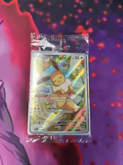 Pokemon TCG Eevee 173 Full Art Black Star Promo Prismatic Evolutions SEALED - Image 1