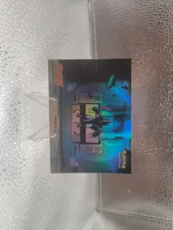 1999 Topps Pokemon Mewtwo Strikes Back #8 Rebellion Rainbow Holo Foil Blue Label - Image 1
