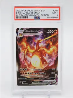 CHARIZARD VMAX 2022 POKEMON SWSH ULTRA PREMIUM BS PROMO SWSH261 PSA 9 Q7119 - Image 1