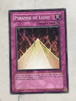 Yugioh Pyramid of Light MOV-EN004 Limited Edition Promo NM - Image 1