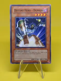 Yugioh - Destiny Hero - Dunker (PTDN-EN014) - Common 1st Edition - Image 1