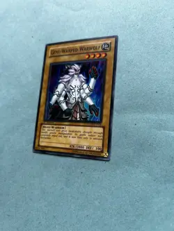 Yugioh Gene-Warped Warwolf STON-EN001 1st Edition super Rare - Image 3