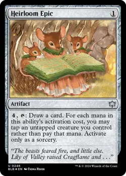 MTG Heirloom Epic BloomBurrow Uncommon Artifact NM-Foil - Image 2