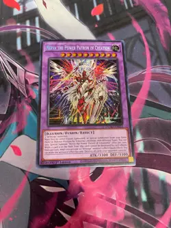 YUGIOH - NERVA THE POWER PATRON OF CREATION - SECRET RARE - DUAD - 1ST - NM - Image 1