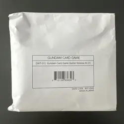 Gundam Card Game Starter Release Kit 01- SKIT-01 English Promo - Image 1