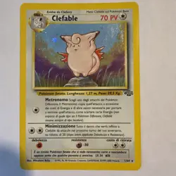 Pokemon Clefable 17/64 Jungle Rare 1999 Wizards of the Coast Card ITALIAN - Image 1