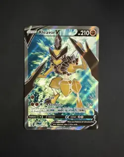 Pokemon Kleavor V SWSH248 Sword & Shield Holo Promo Pokemon Card - Image 1