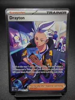 Drayton SIR 244/191 Surging Sparks Trainer Pokemon Card - Image 1