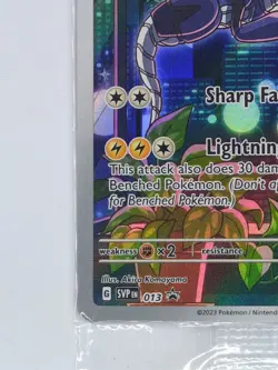 Miraidon Pokemon TCG Black Star Promos SVP013 Holo Card Near Mint Condition - Image 2