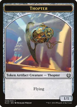8x Thopter Token (various art) - NM - Kaladesh - SPARROW MAGIC - mtg - Image 3