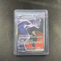 Pokemon Team Rocket's Mewtwo EX Holo Card 281/217 - Pokemon TCG - MINT - Image 1