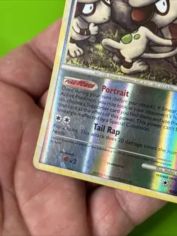 Smeargle 8/90 Undaunted Reverse Holo Pokemon Card LP - Image 5
