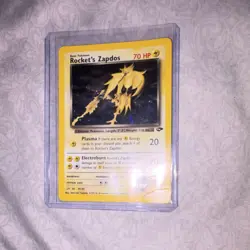 Rocket's Zapdos Gym Challenge 15/132 Holo Rare Wizards Pokemon TCG Card - Image 1